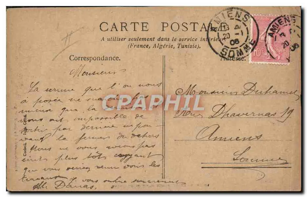 Der König und der Präsident Place Saint-Pierre — Prime des Zeitungs & Le Sans-Souci 2. - Rückseite