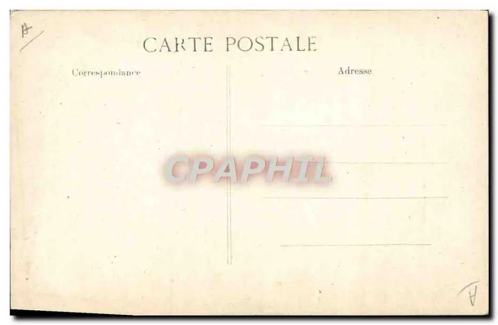 Raymond Poincaré — Präsident der Republik — Verlag ELD, Seriennummer nicht sichtbar - Rückseite