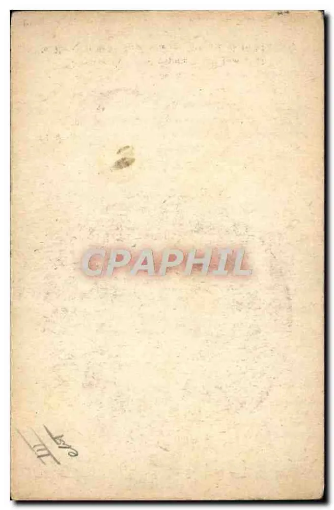 Herr Albert Lebrun — Präsident der Republik — Foto Henri Manuel, L. Boisson, 50 rue du Temple, Paris - Rückseite