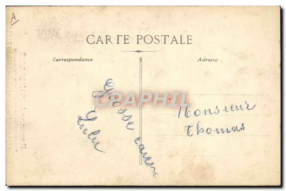 Raymond Poincaré — Präsident der Französischen Republik — Erinnerung an große Präsidentenfeiern - Rückseite