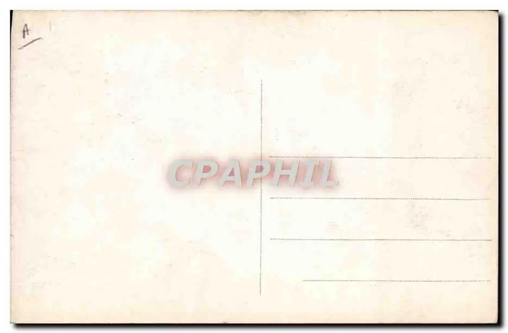 Raymond Poincaré — Präsident der Republik — Foto A. Bert, n° 40 - Rückseite
