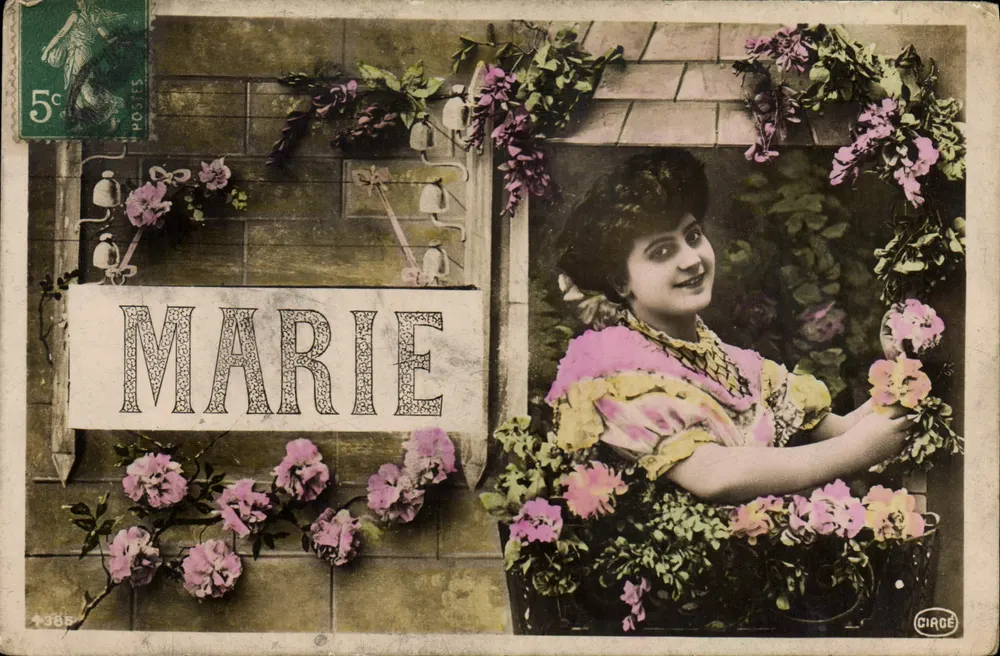 Marie — Ansichtskarte aus der CIARÉ-Serie Nr. 4385 — Verleger CIARÉ - Vorderseite
