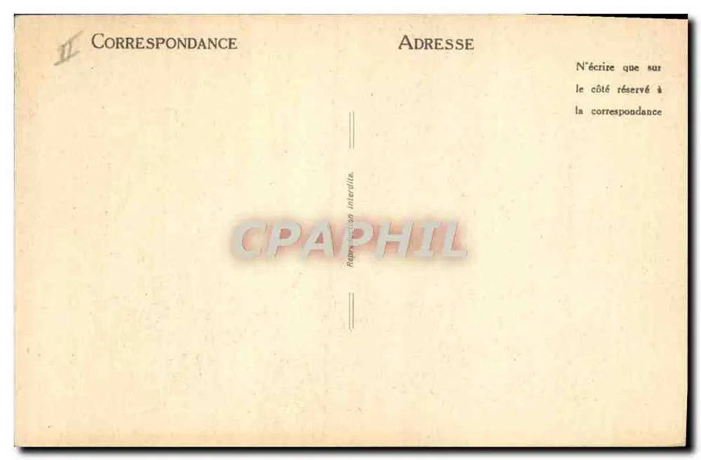 Tigre — Exposición Colonial — París, 1931 — Fournier Cartier - Reverso