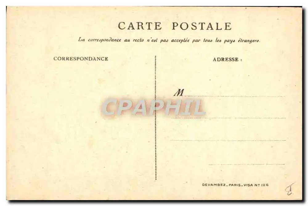 Das Referendum in Elsass-Lothringen — politische Karikatur — Charles Michels - Rückseite