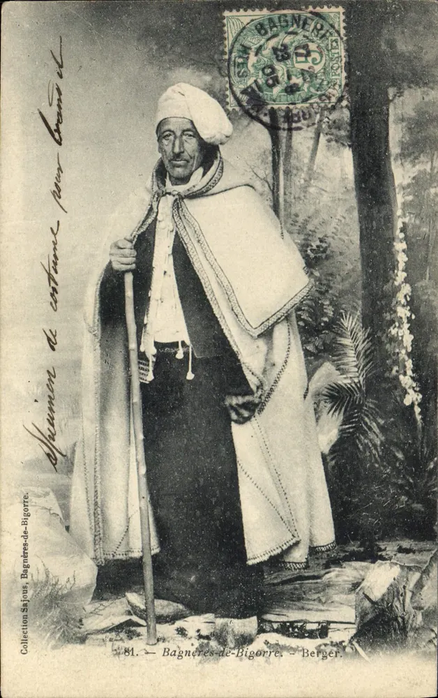 Mauremont vestido — Bagnères-de-Bigorre — Pastor, n°81 - Frente