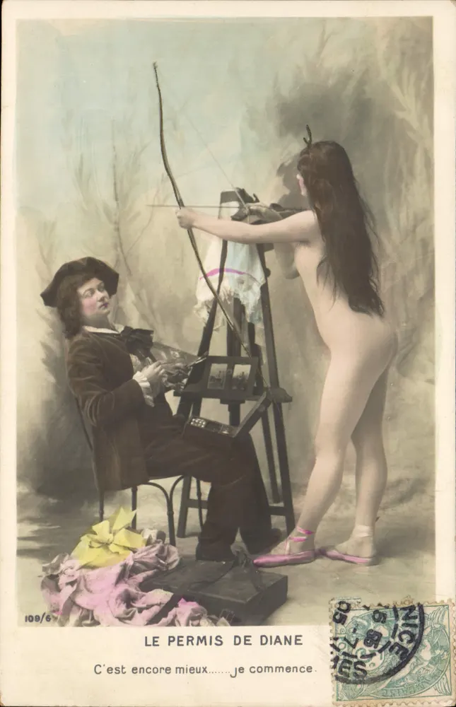 Dianes Erlaubnis — Serie 109/6 — Verlag Nice - Vorderseite