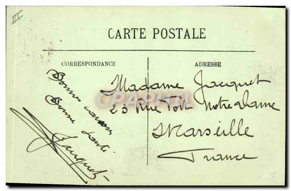 Le Havre — Das Chicago, Schiff der Cie Générale Transatlantique — n°55 - Rückseite