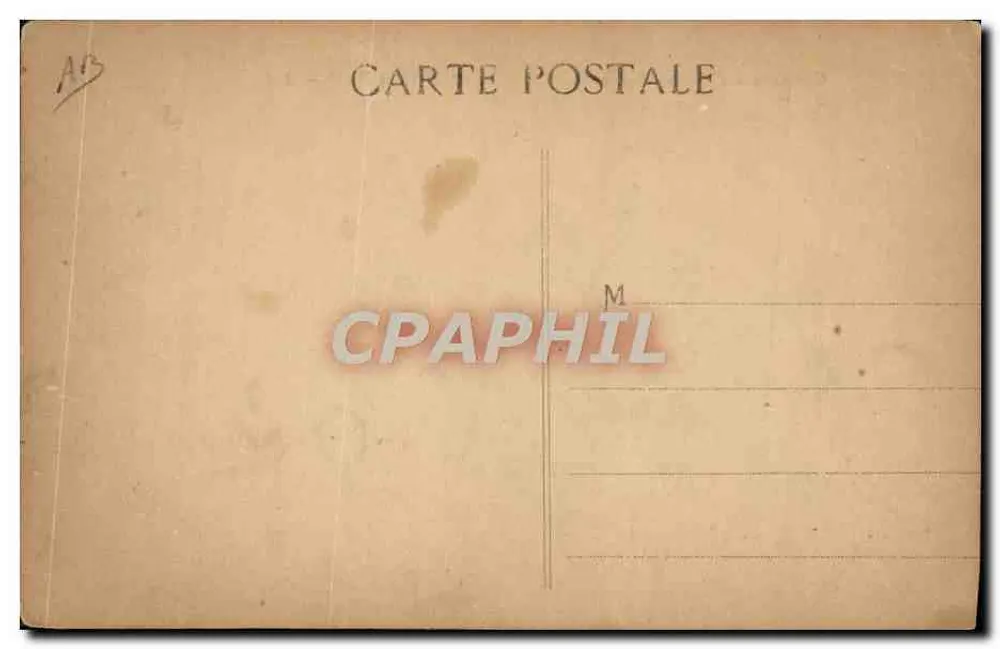 O navio de passageiros "CANADA" — Companhia Cyprien Fabre — E.L. - Verso