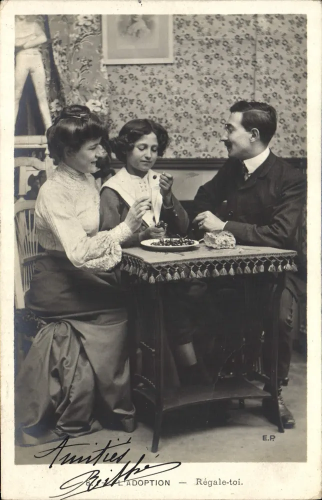 Adoptionsfamilie — Adoption — Genieße dich. — E.P. - Vorderseite