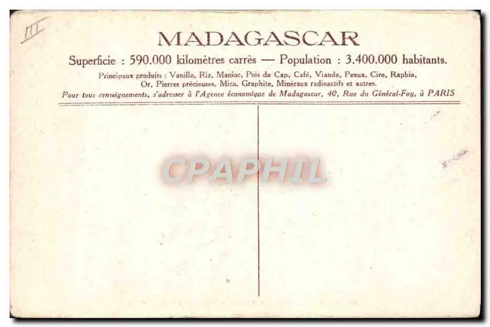Madagaskar — Sammlung von Straußeneiern in Tuléar - Rückseite