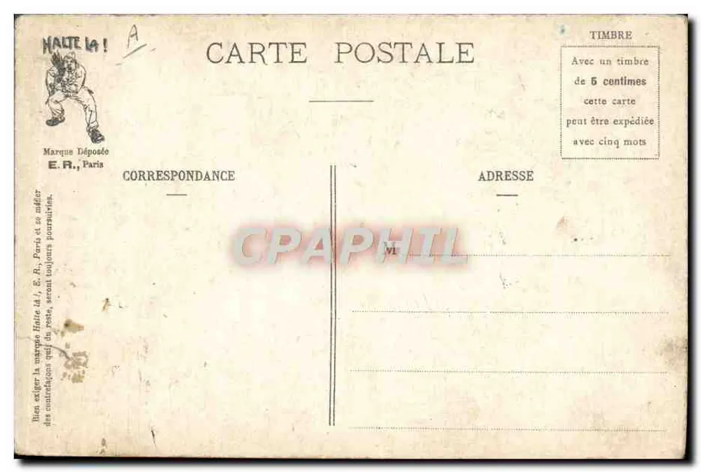 Matrosen, die sich darauf vorbereiten, das Schiff zu verlassen — Unsere tapferen Matrosen — E.R., Paris, n° 92 - Rückseite