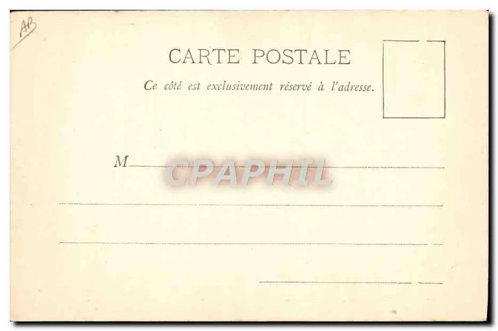Bagnères-de-Bigorre — Camponeses — Sajous, A.B.&C. - N°10 - Verso