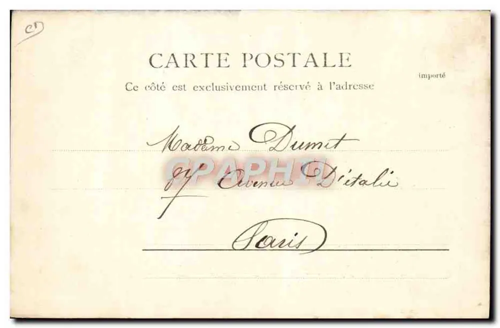 Pirineus — Uma Carroça Puxada por Búfalos — R.&J. D.10595 Pir. 12 - Verso