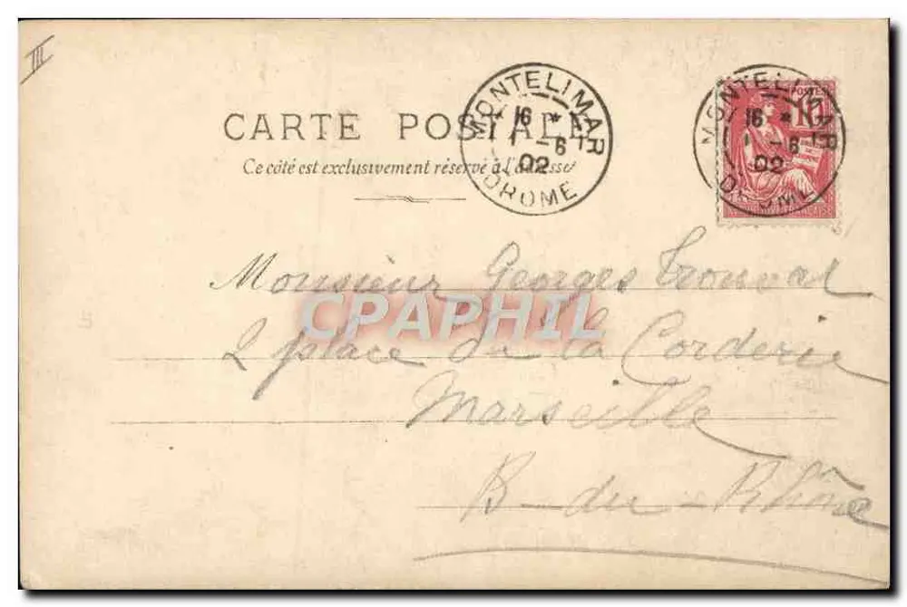 Loubet, Präsident der Französischen Republik — gerahmtes Portrait mit Lorbeeren — Verleger S. P. Paris, Serie Nr. 19 - Rückseite