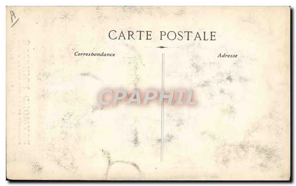Raymond Poincaré — Präsident der Französischen Republik — Erinnerung an die großen Präsidentenfeiern - Rückseite