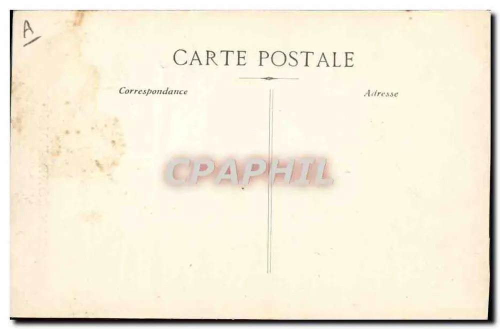 Raymond Poincaré — Präsident der Französischen Republik — Erinnerung an die großen Präsidentenfeiern - Rückseite