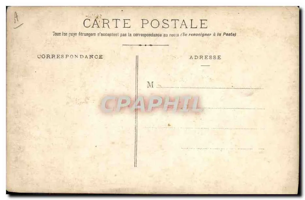 Jovem homem em traje esportivo — Anarquista — Cartão postal anônimo - Verso