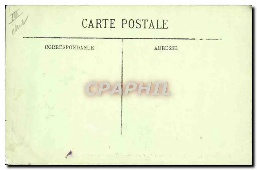 Algés — Der Charles-Roux — (Cie Générale Transatlantique) — n° 291 - Rückseite