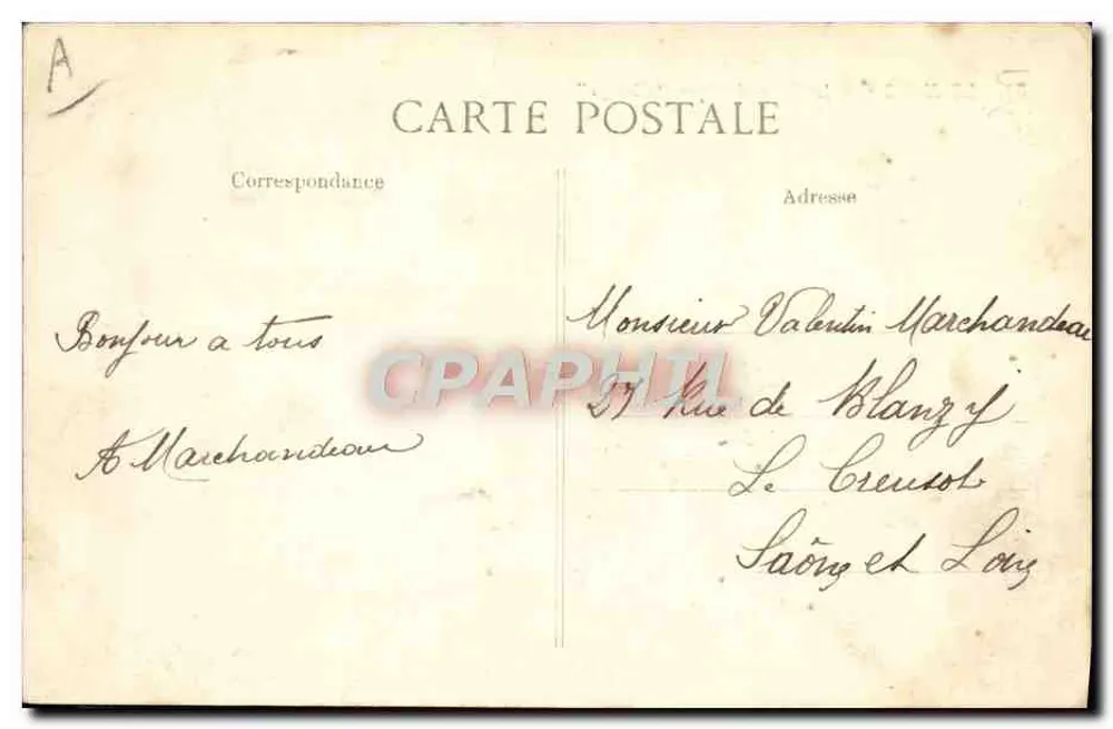 Le Havre — Der Transatlantiker "Chicago" — Verlag E.D. n°39 - Rückseite