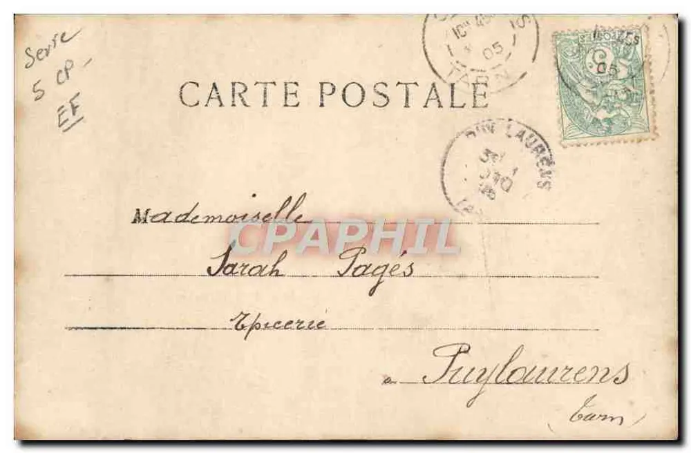 Theaterszene — 'Honni soit qui mal y pense !' — J.K. (Verleger) - Rückseite