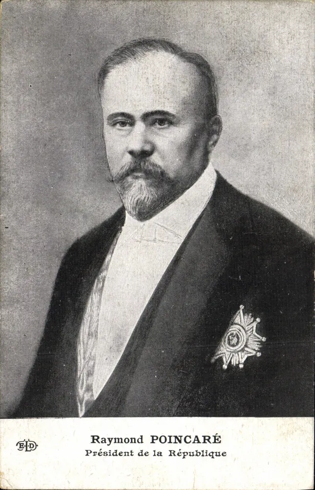 Raymond Poincaré — Präsident der Republik — B.D. n° 103 - Vorderseite