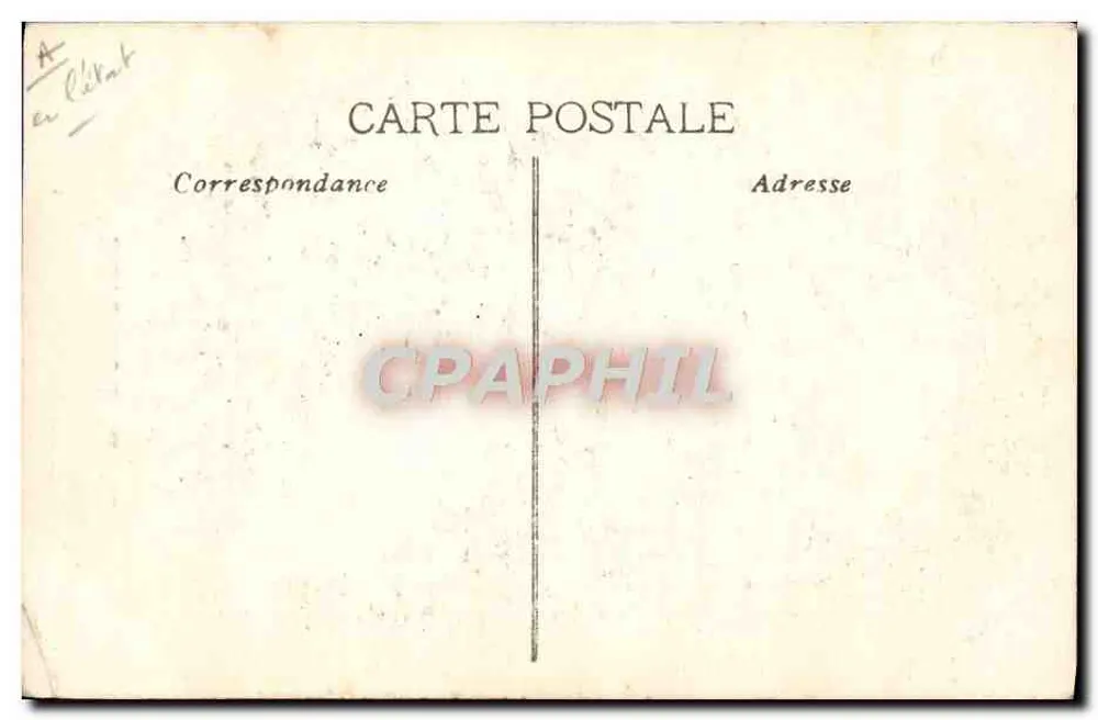 M. R. Poincaré — Präsident der Französischen Republik — Erinnerung an die Präsidentenfeierlichkeiten - Rückseite