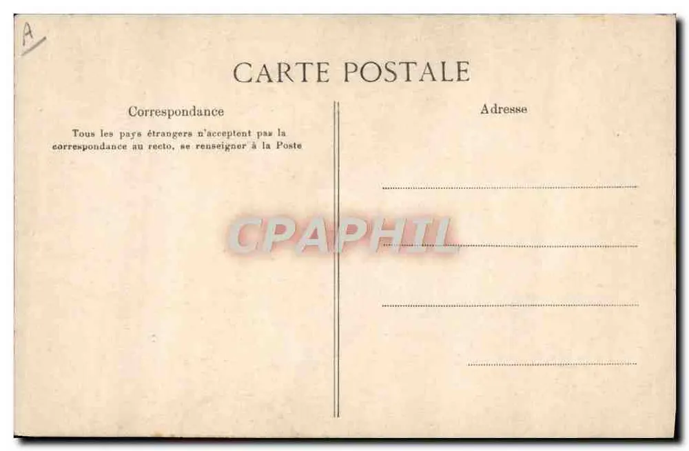 M. Fallières — Presidente da República — Cliché Pirou - Verso
