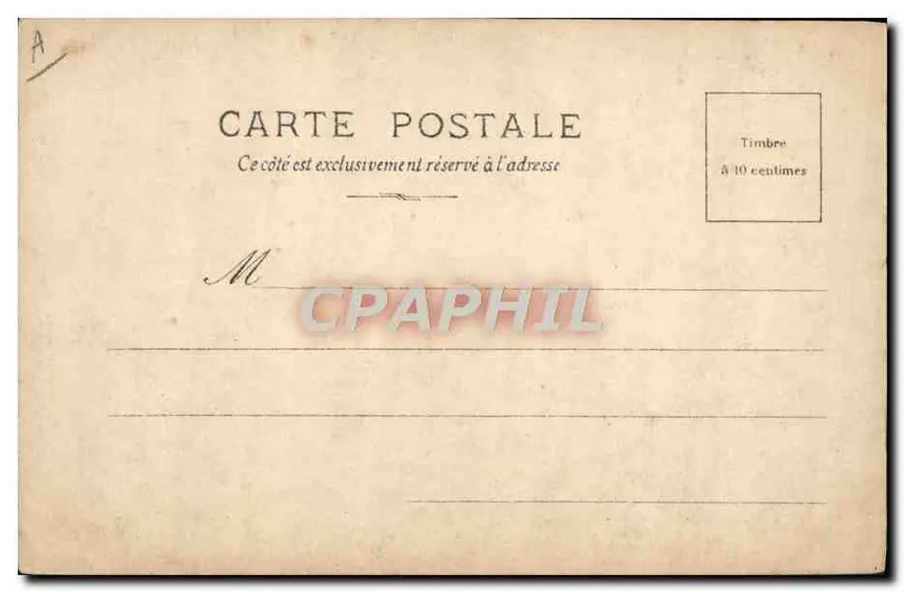 Loubet Präsident der Französischen Republik — gerahmtes Portrait von Lorbeer — Verleger A. SÉNÉ N° 119 - Rückseite