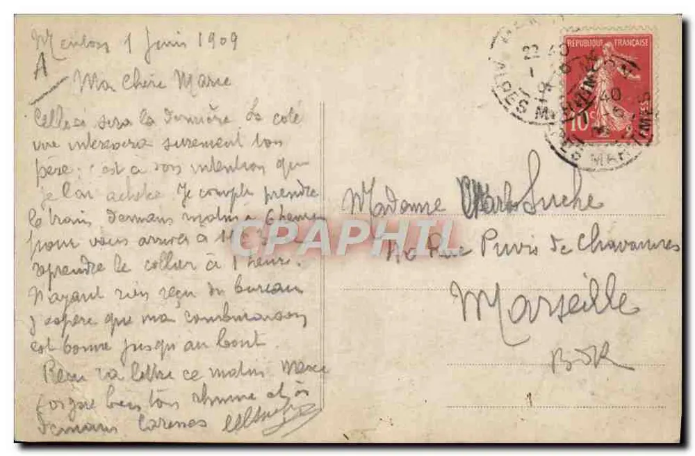 Famiglia Reale Italiana — offizielles Porträt der italienischen Königsfamilie — Verlag VAT n°1453 - Rückseite