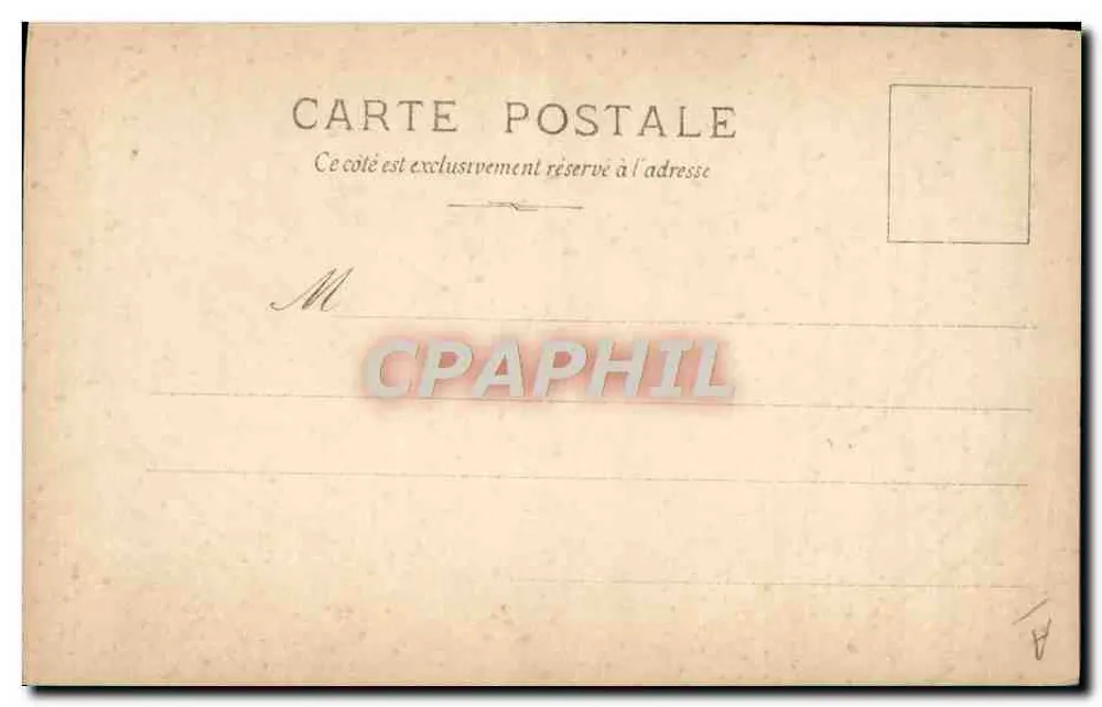 Reine Mère d'Italie — portrait en costume royal — éditeur non identifié, n° de série non visible - Verso