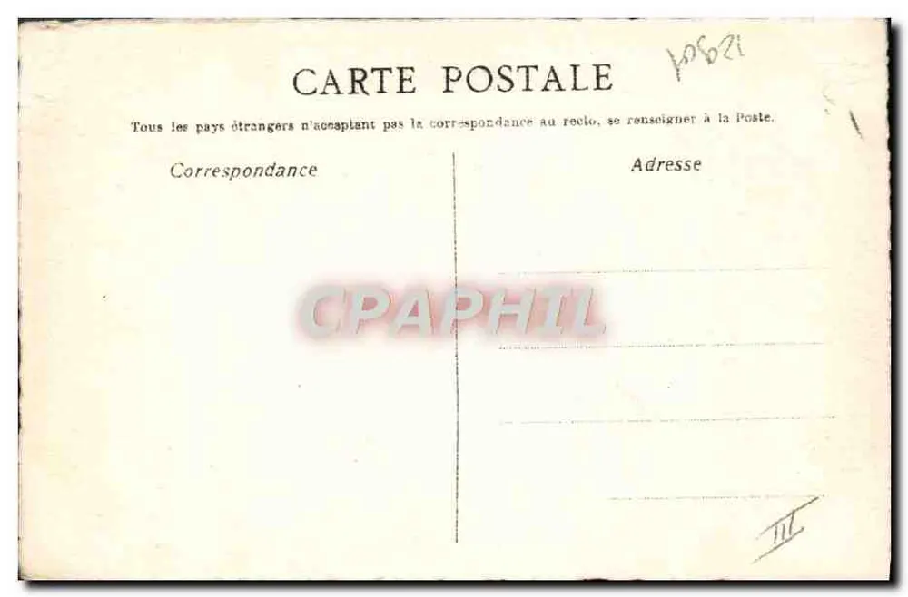 Três rãs — caricatura humorística — assinada 'Nico' - Verso