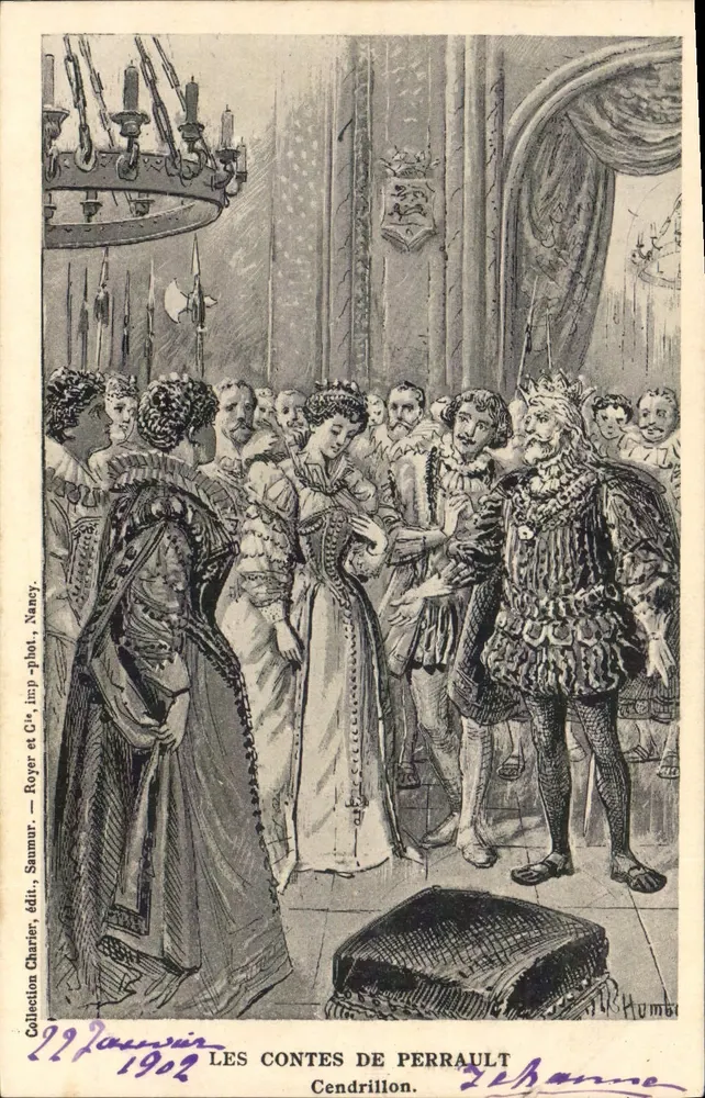 Aschenbrödel — Die Märchen Perraults — Royer et Cie, Nancy - Vorderseite