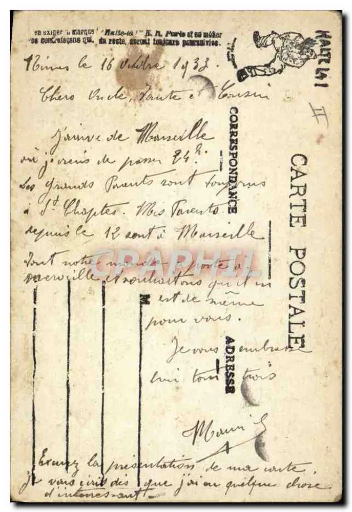 Kanonenmanöver — Bahnhof Les Cours... — LA VIE MILITAIRE — Éditions de la France, Serie 1907 - Rückseite