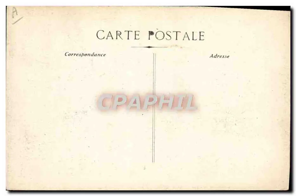 Retrato de um homem em automóvel — cena urbana — editor desconhecido - Verso