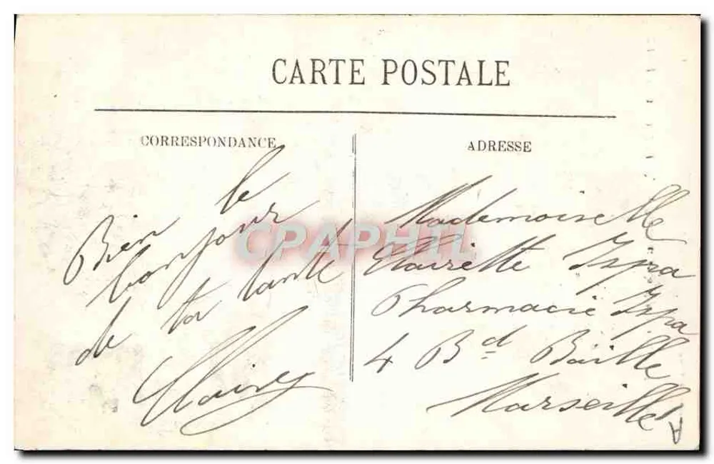 Raymond Poincaré — Gewählt zum Präsidenten der Republik, 17. Januar 1913 — Foto Henri Manuel - Rückseite