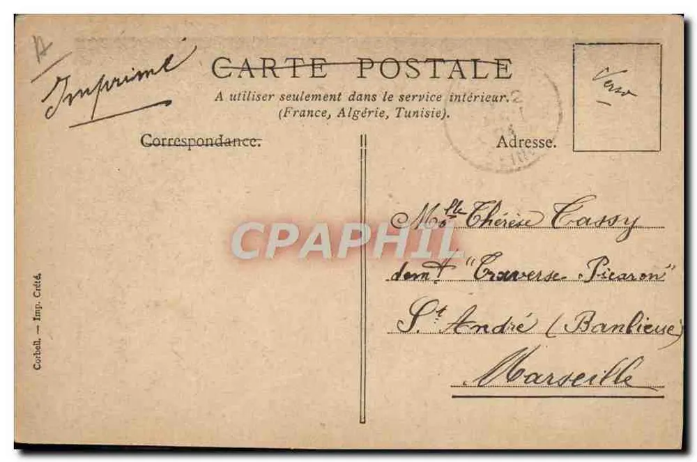 Émile Loubet, Präsident der Französischen Republik — Portrait — Verlag: France du Journal & Le Paris-Social - Rückseite