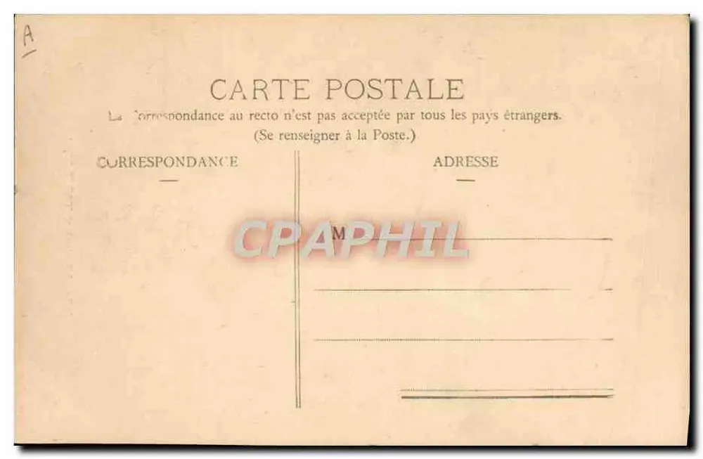 M. Fallières — Eleito Presidente da República Francesa em 17 de janeiro de 1906, no Congresso de Versalhes - Verso