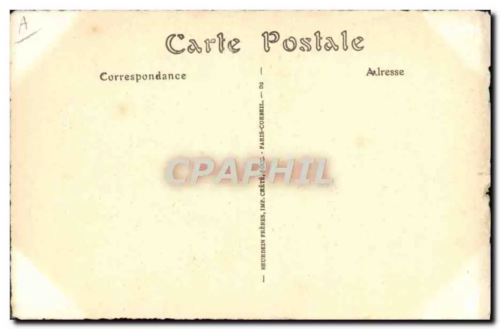 Émile Loubet — Präsident der Französischen Republik (1899-1906) — ND Fotografie - Rückseite