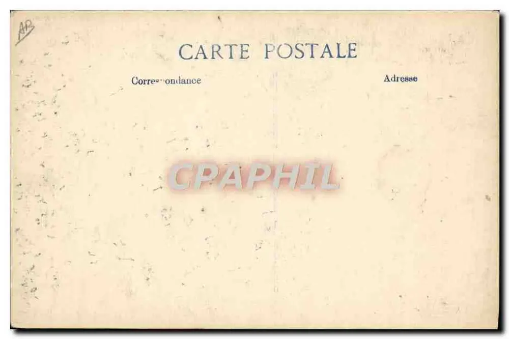 Retrato de um homem barbado — 'Qui vive ! França !' — B.D. n° 1906 - Verso