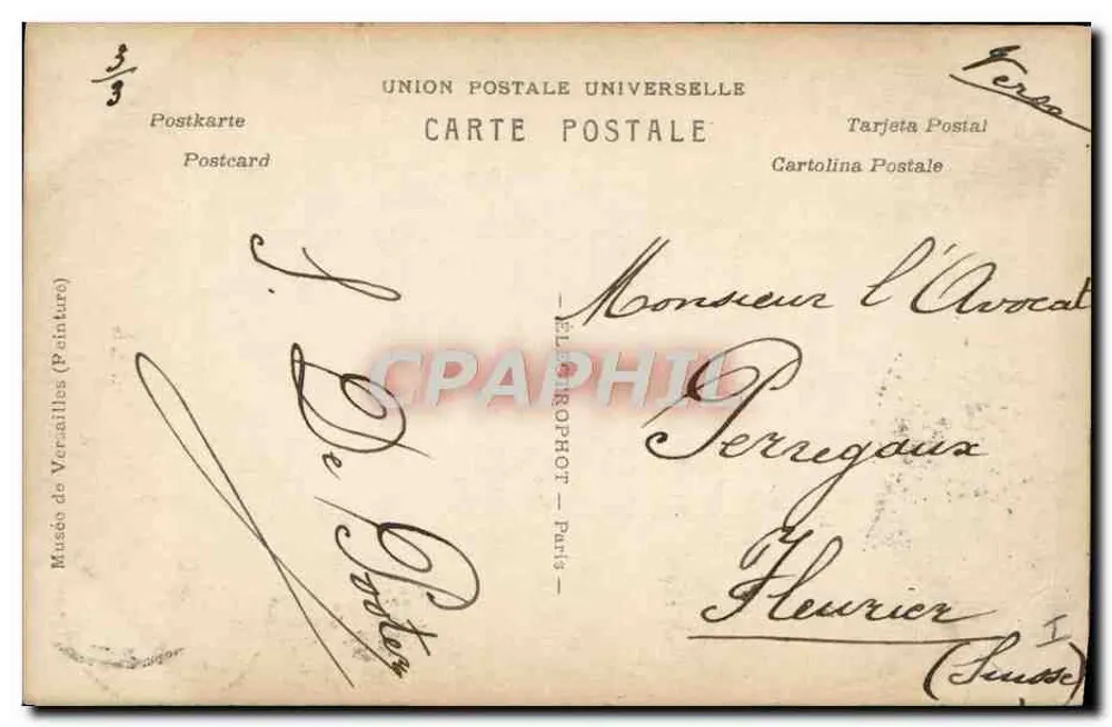 O Duque de Reichstadt — Museu de Versailles — Ch. Kraft - Verso