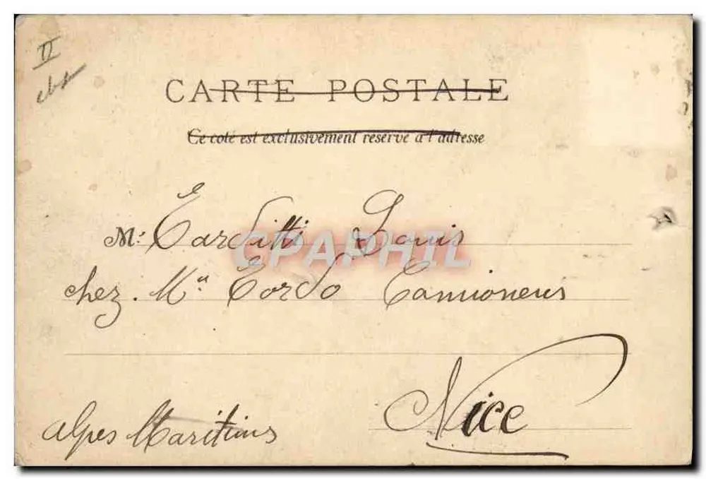 Schlacht von Solferino und Magenta — 1859 — Verlag Paris 1903 - Rückseite