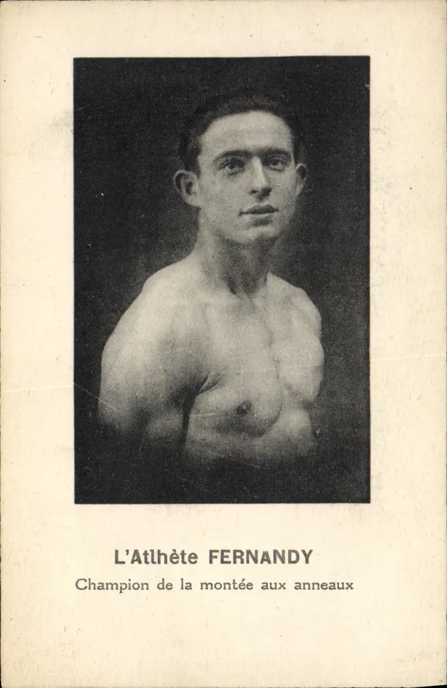 Der Athlet FERNANDY — Champion der Ringkletterung — Verlag UNIS-FRANCE, Nr. 25 - Vorderseite