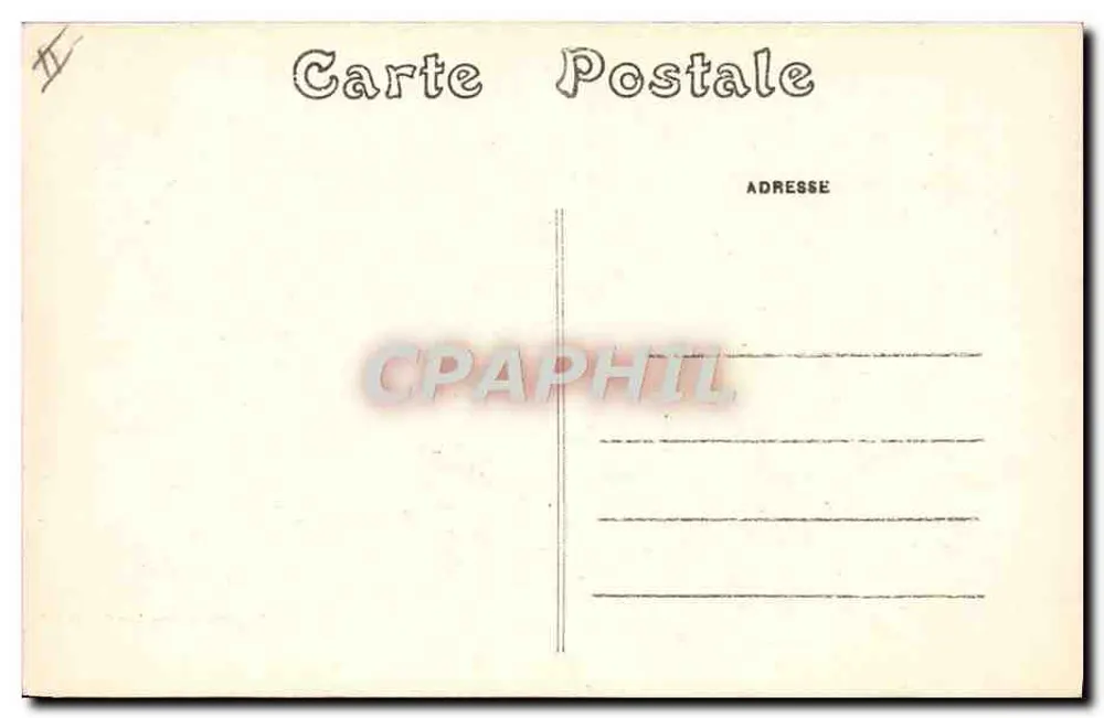 Paris — École Normale d'Instituteurs — Le Gymnase — Verlage H. Tourte & M. Patitin, Levallois-Paris - Rückseite