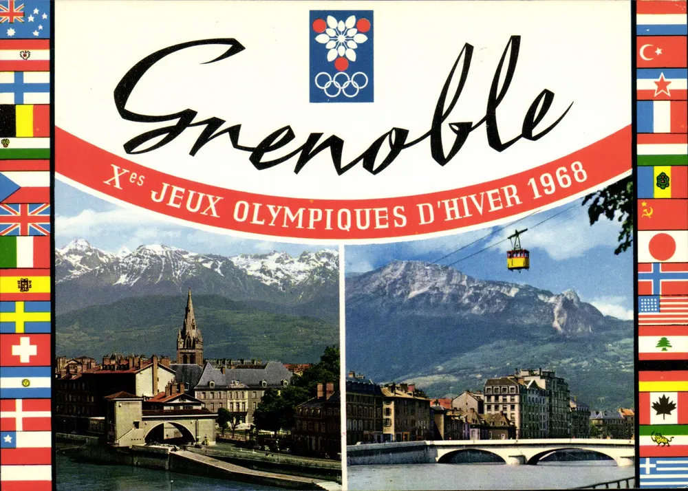 Grenoble — Xes Jogos Olímpicos de Inverno de 1968 — Edição d'Eciffon - Frente