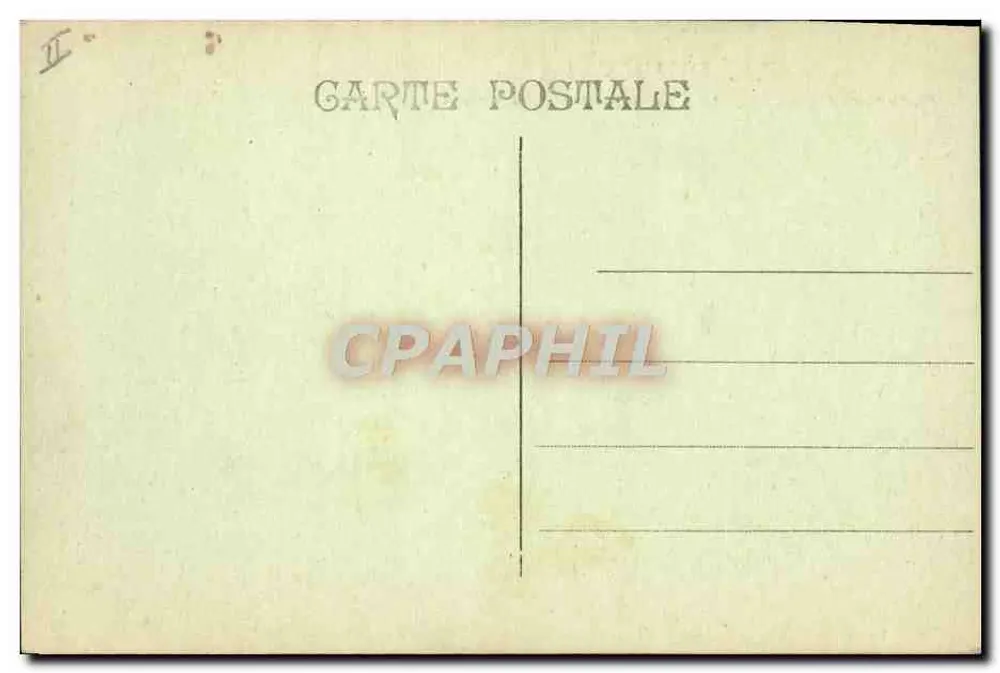 S.S. DOUKKALA — Navio postal rápido francês, em mar agitado — sem editor ou número visível - Verso