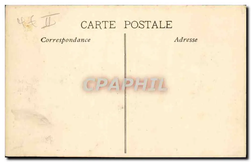 Schiff der Compagnie Générale Transatlantique — Calvados — EL - Rückseite