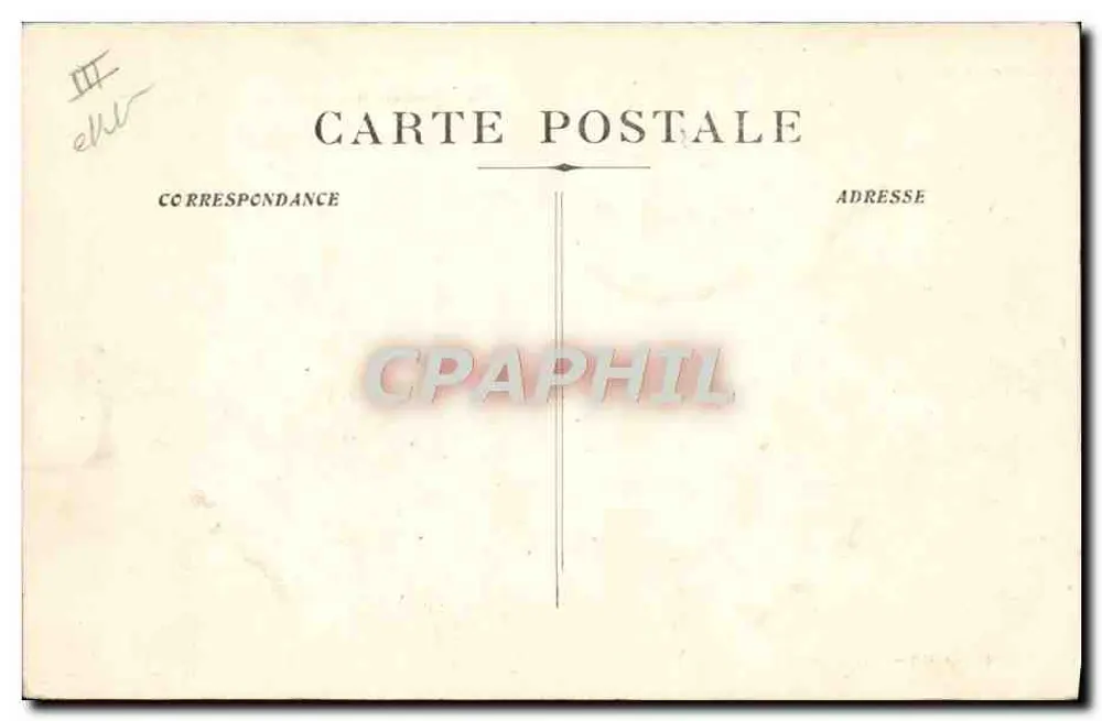 Das Dampfschiff « Carthage » — auf hoher See im Golf von Lyon — H. Grimaud & Cie - Marseille - Rückseite