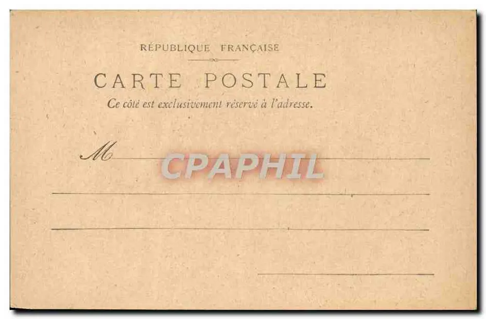 Gartenblumen — Tuberkose, Narzisse — L'ÉCLAIR, unabhängige politische Zeitung, 5 Centimes, Verlag Grandville da - Rückseite