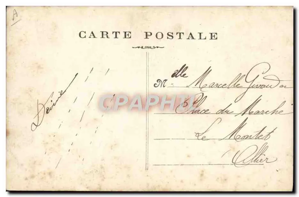 Marcelle — Editor Marcelle, n° 3057/96 - Verso