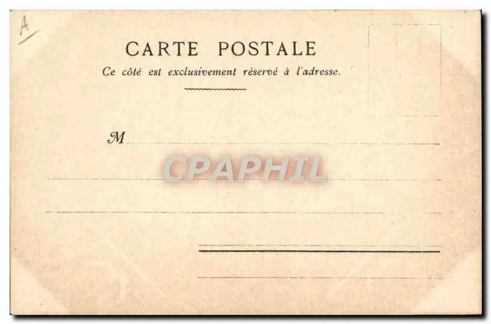 Gabrielle d'Estrée — Palais du Costume, Projet Félix — Imp. LEMERCIER, PARIS - Rückseite